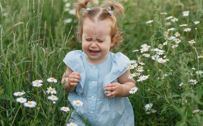 Fall allergies vs colds in babies and toddlers Comparison chart showing differences between childhood allergies and cold symptoms in Canadian toddlers