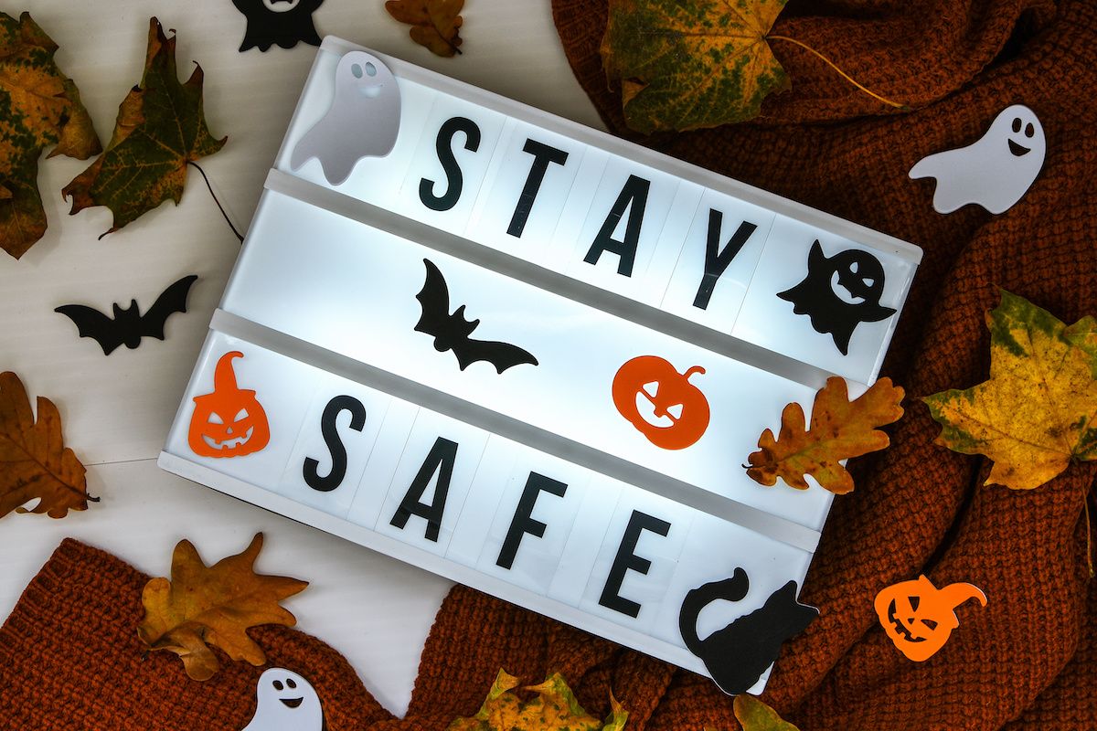 Parents in Canada checking Halloween candy for safety